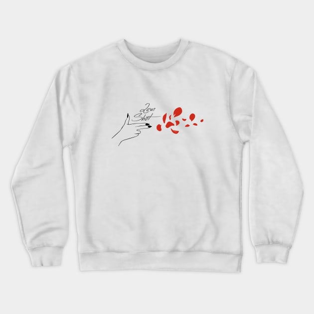 exo love shot Crewneck Sweatshirt by KPOPBADA